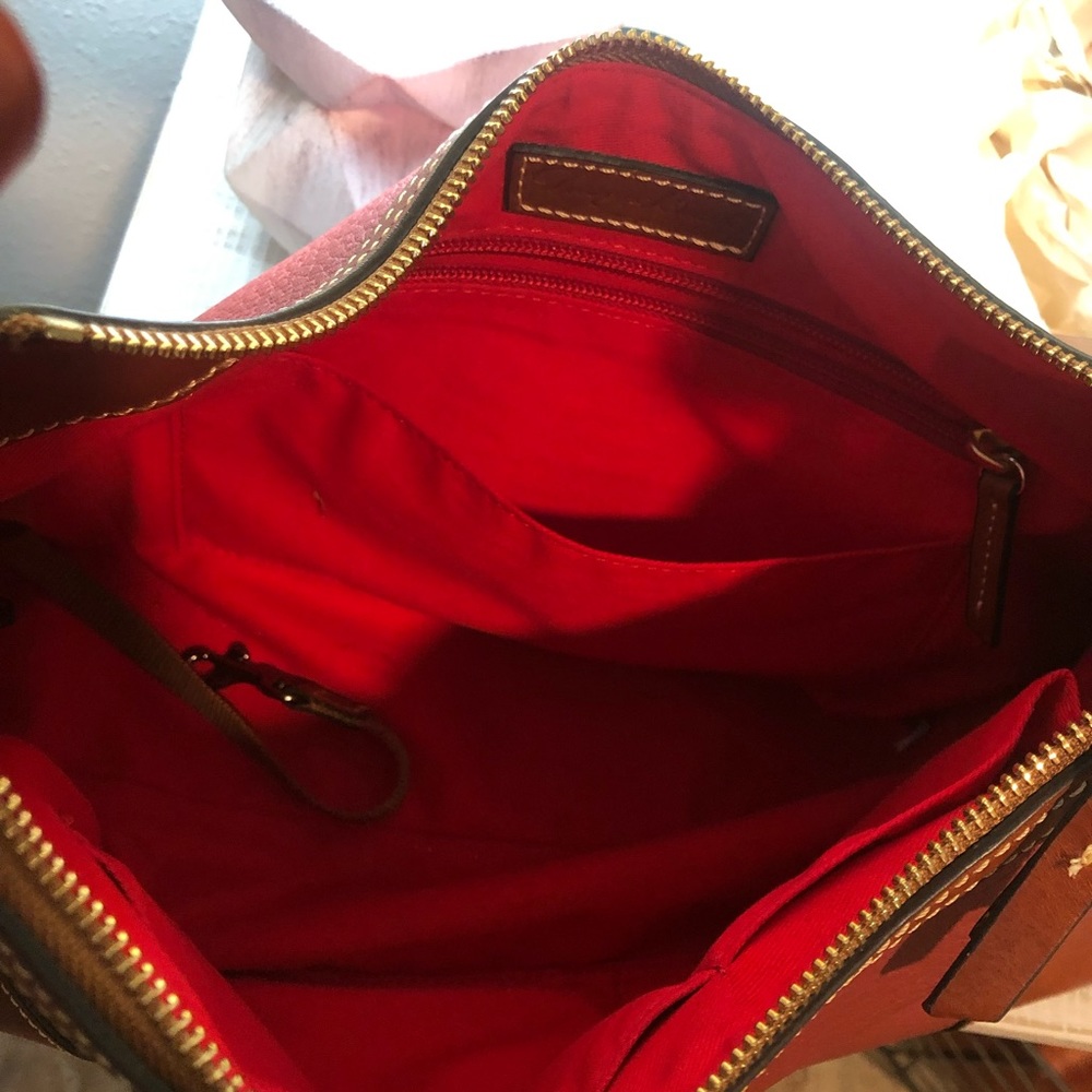 Dooney & Bourke Harrison Leather Hobo brown - Picture 8 of 8